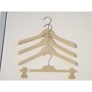 The Row 4 velvet hangers